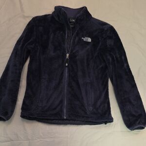 The North Face Plush Fleece Jacket in Navy